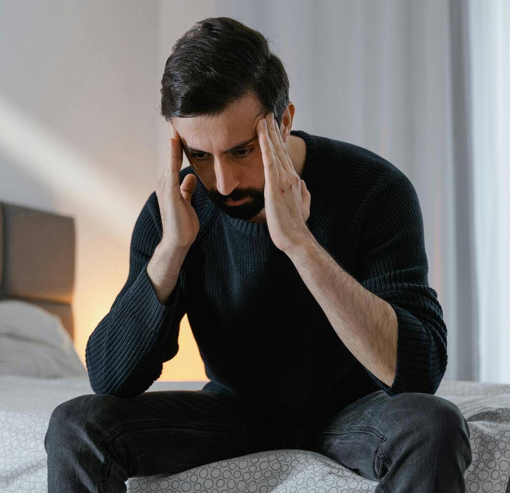 Individual reflecting on emotional struggles  Attachment Disorder